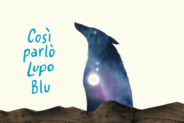 LL cover lupo blu