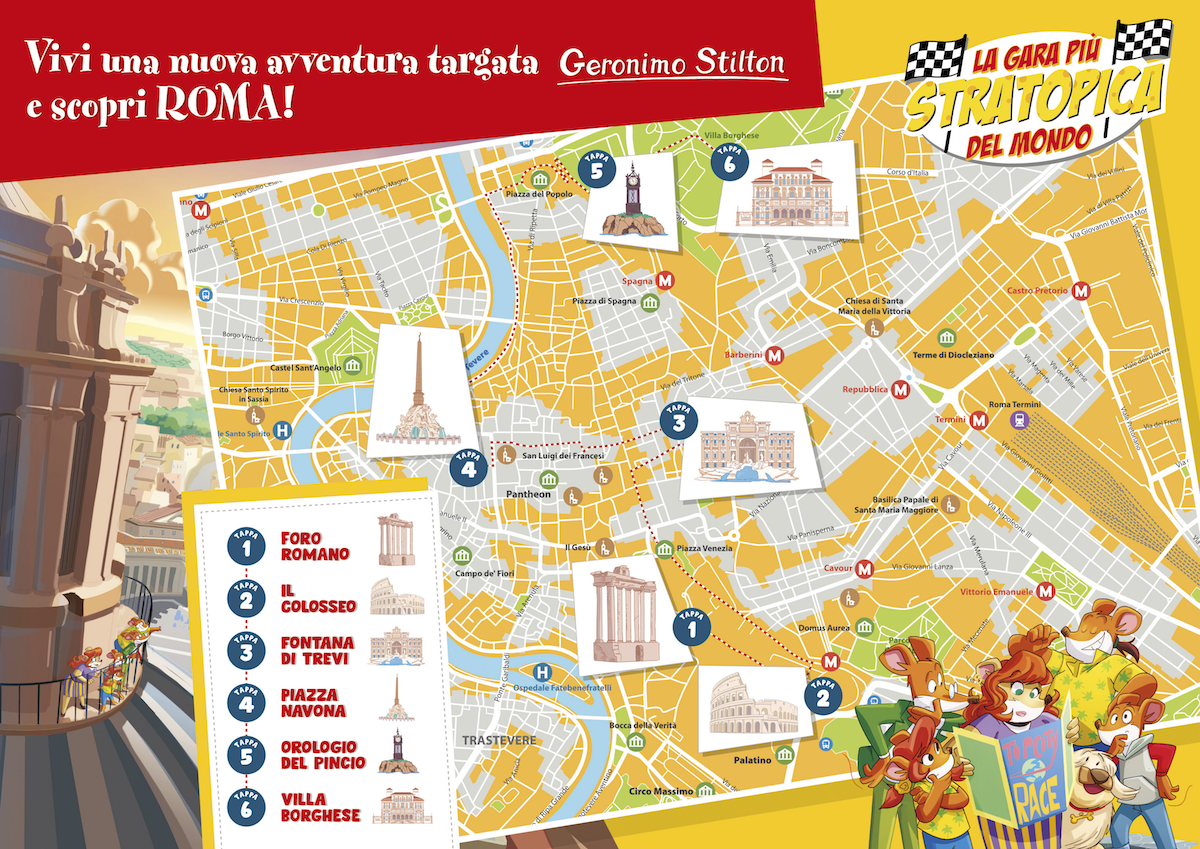 mappa geronimo roma