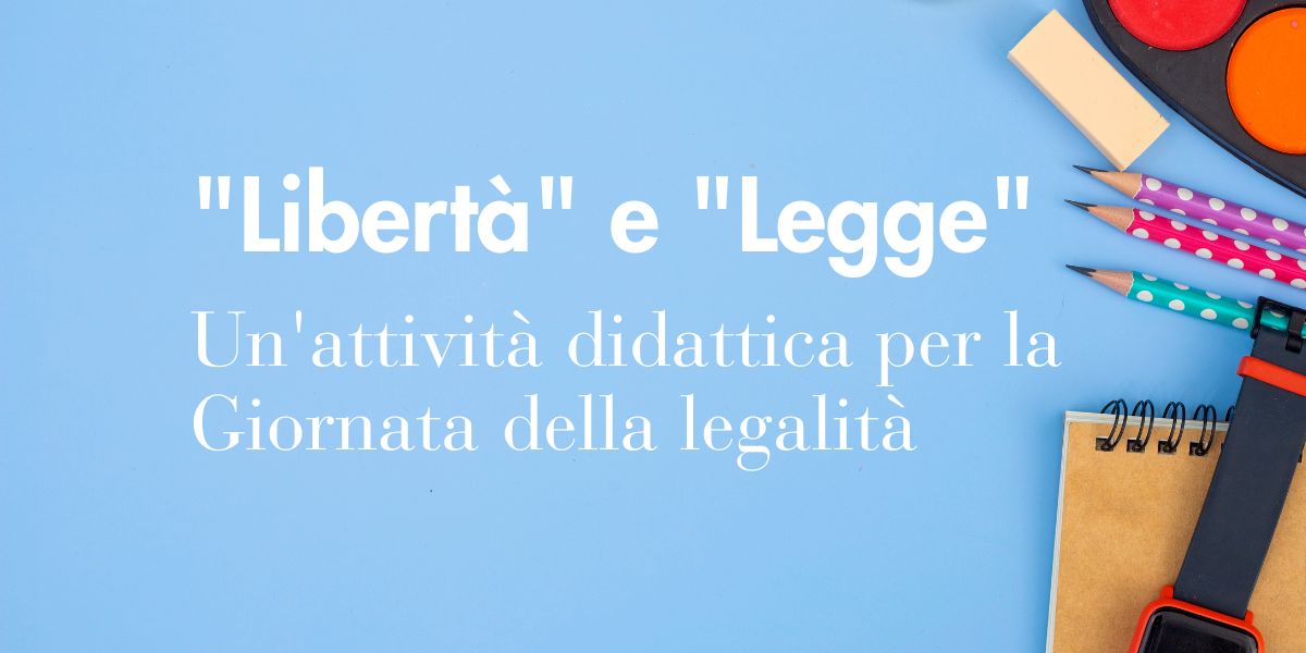 Un'attività didattica per la Giornata della legalità